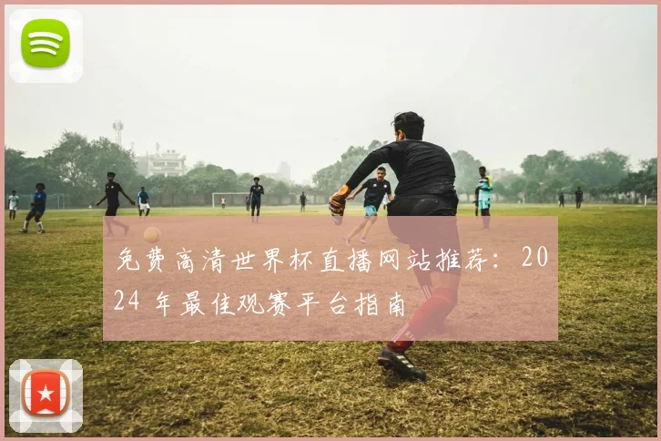免费高清世界杯直播网站推荐：2024 年最佳观赛平台指南